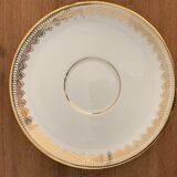 Pair of Bayonne porcelain cups and saucers