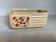 Art Deco planter with stencilled flower motif