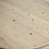 Charlotte Perriand (selection of ) for Les Arcs, pine table, France, circa 1960