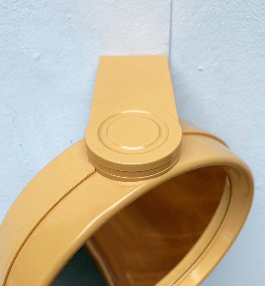 Mid-century space age bathroom wall mirror with 2 sides, 1960s.