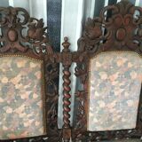 Louis XIII oak sofa