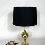 Mid-century Italian brass table lamp from 50s