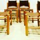 4 chairs by knud friis & elmar moltke nielsem circa 1960