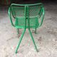 René Malaval 50s hole iron armchair