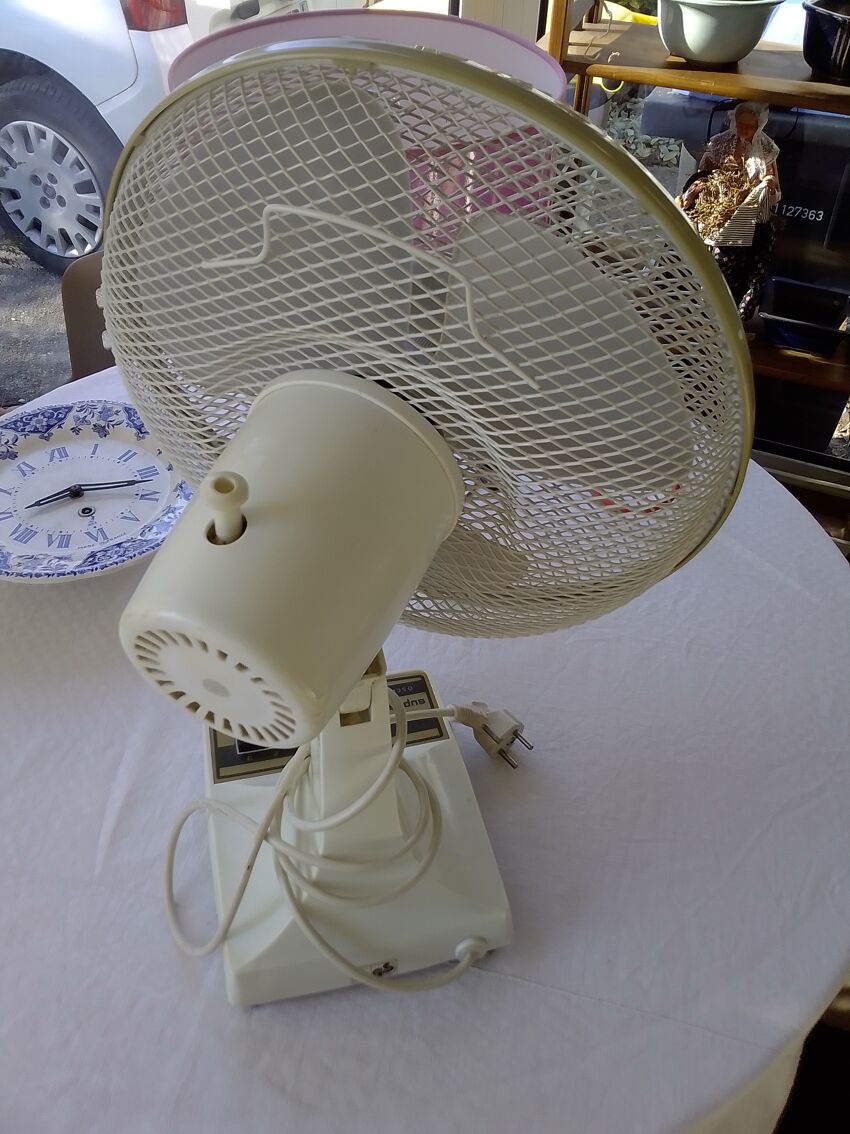 Ventilateur de table vintage oscillant Rovex | Selency