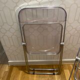 Paire de chaises Plia par Giancarlo Piretti