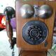 Telephone mural bois reedition fonctionne