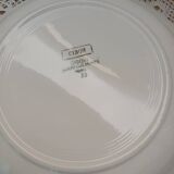 4 old dishes from Digoin and Sarreguemines