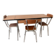 Table en formica et 3 chaises