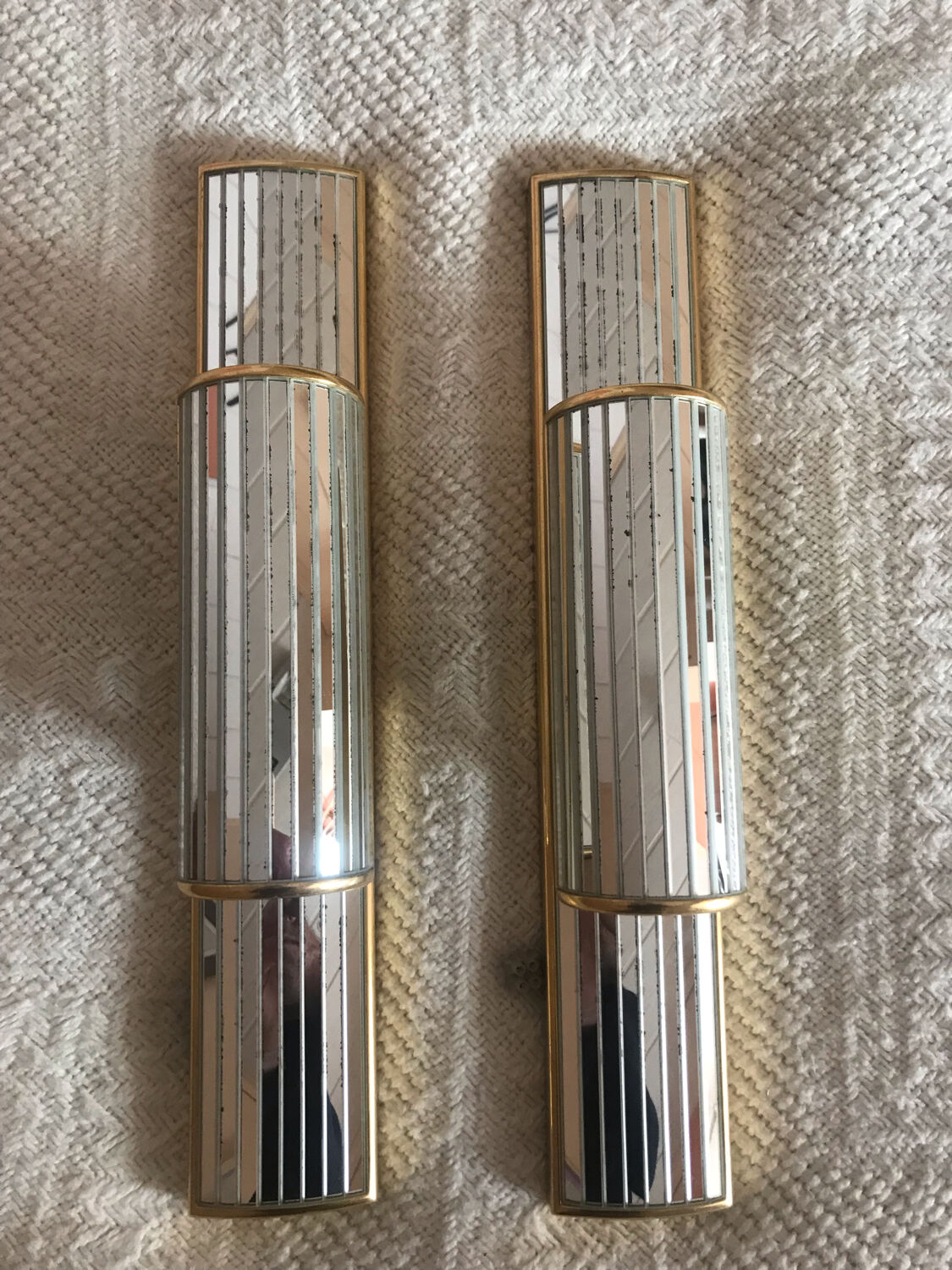 Pair of wall lamps year 70