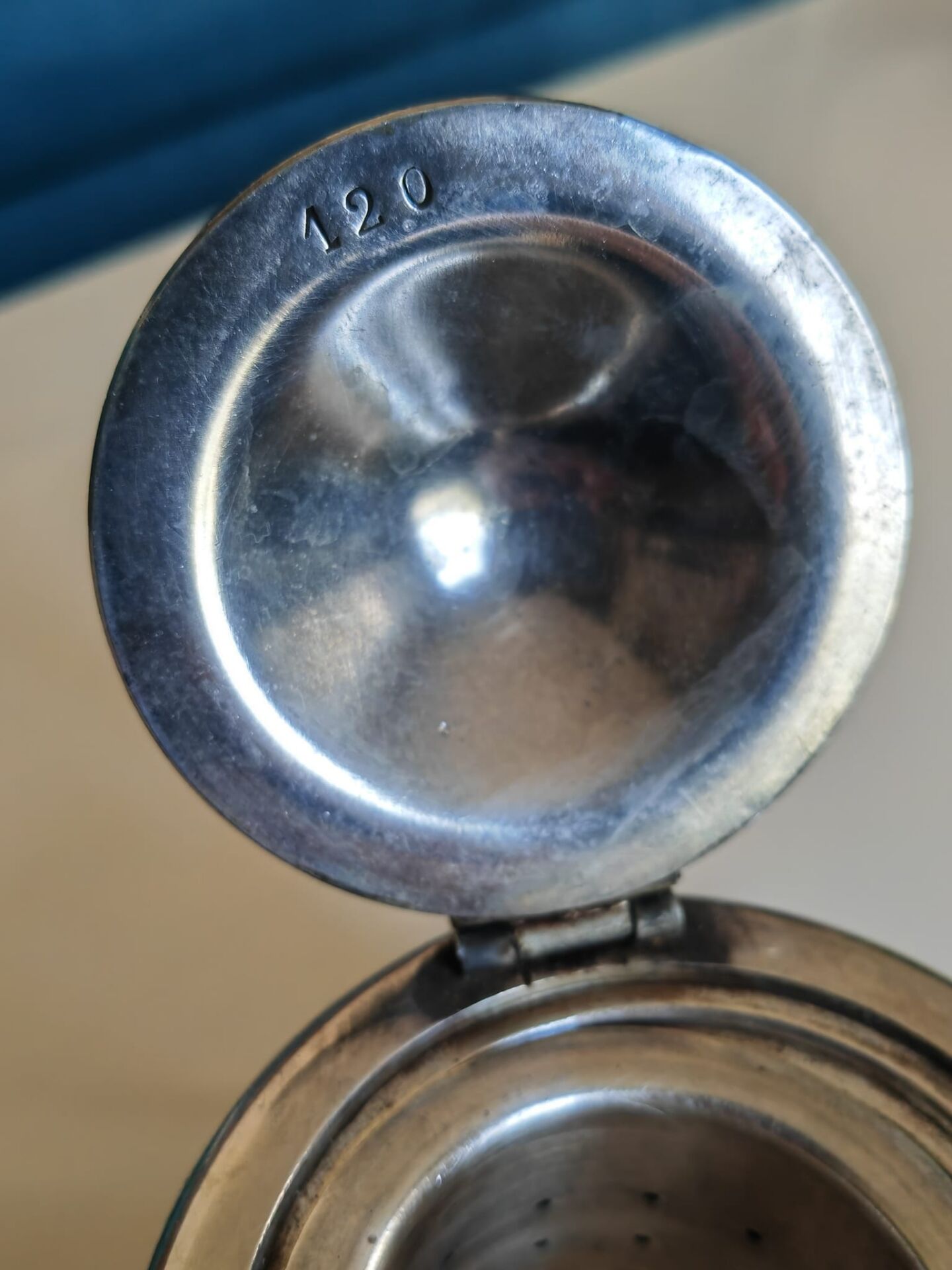 Silver-plated teapot