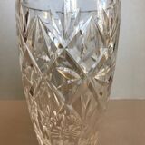 Vase en cristal taillé