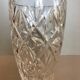 Vase en cristal taillé