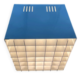 Modern minimalist cube ceiling light from the mid-century, Finland, 1960s.