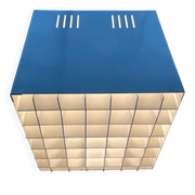 Modern minimalist cube ceiling light from the mid-century, Finland, 1960s.