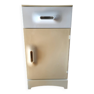 Flair bedside table in plastic 1960 Vintage