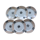 6 Flat plates Badonviller model Roscoff