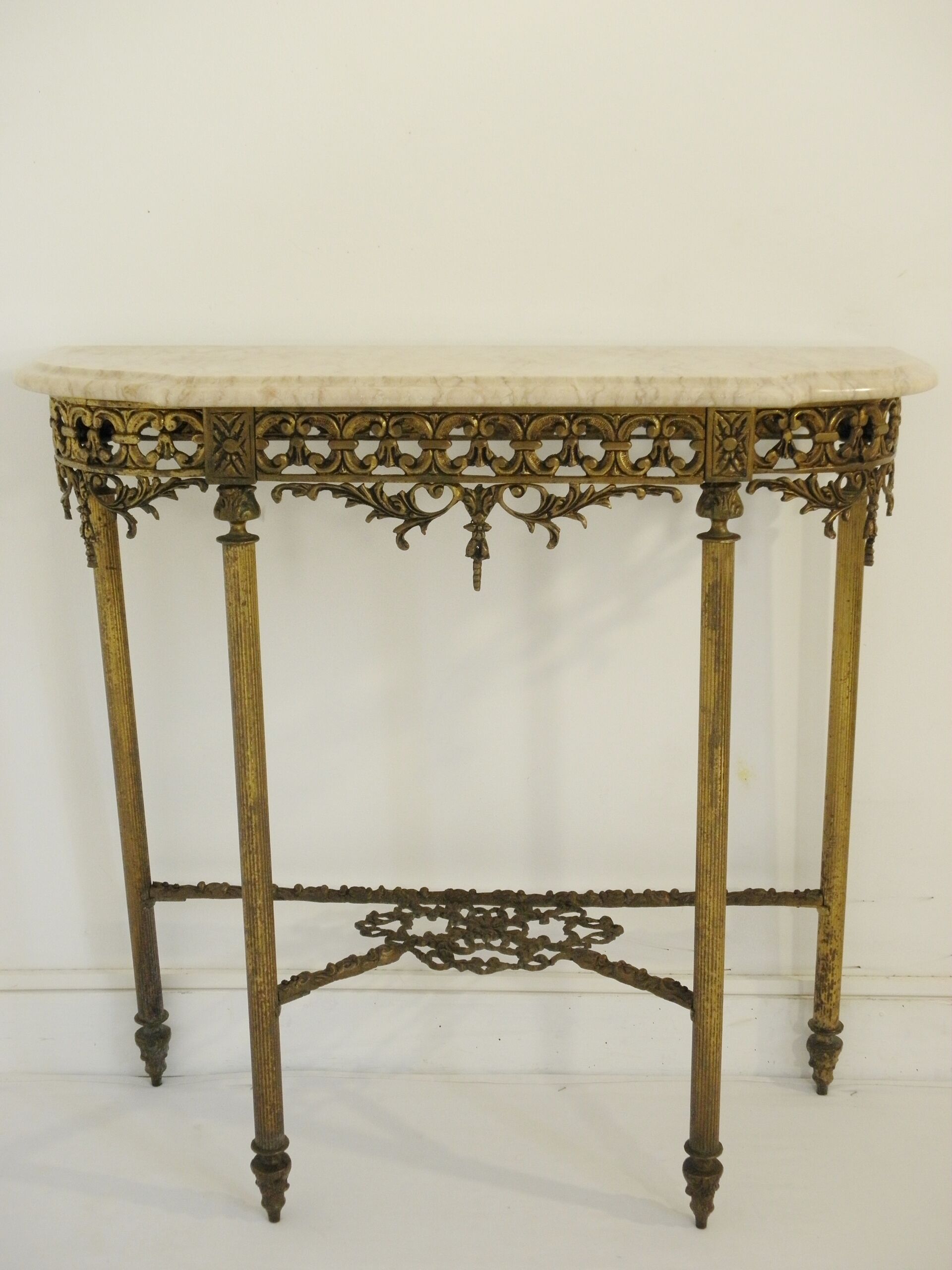 Console table and its mirror