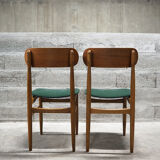 Set of two vintage chairs Gessef Consorzio Sedie Friuli, 60s