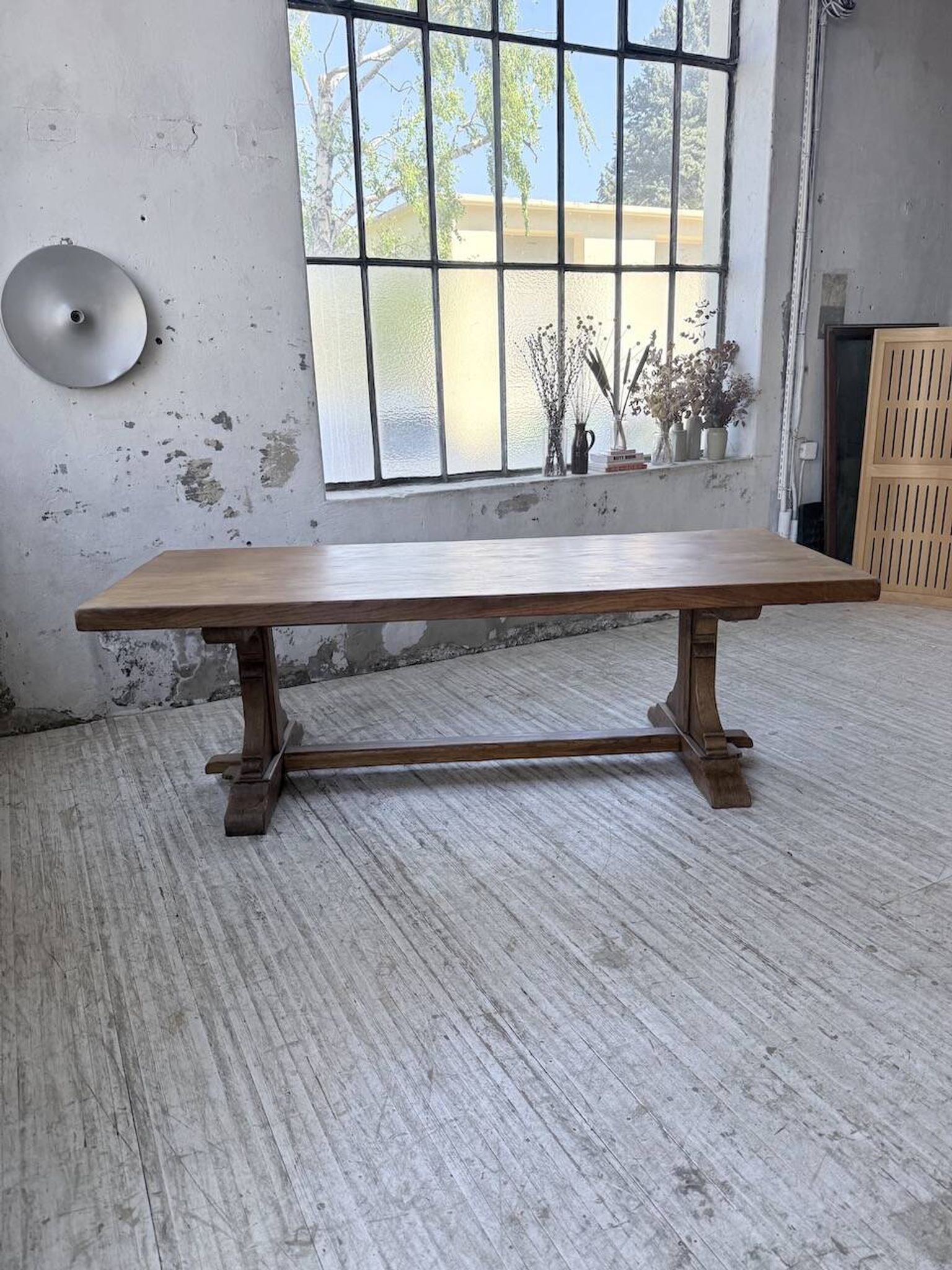 Table monastère chêne 1950 XXL