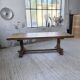Monastery table oak 1950 XXL