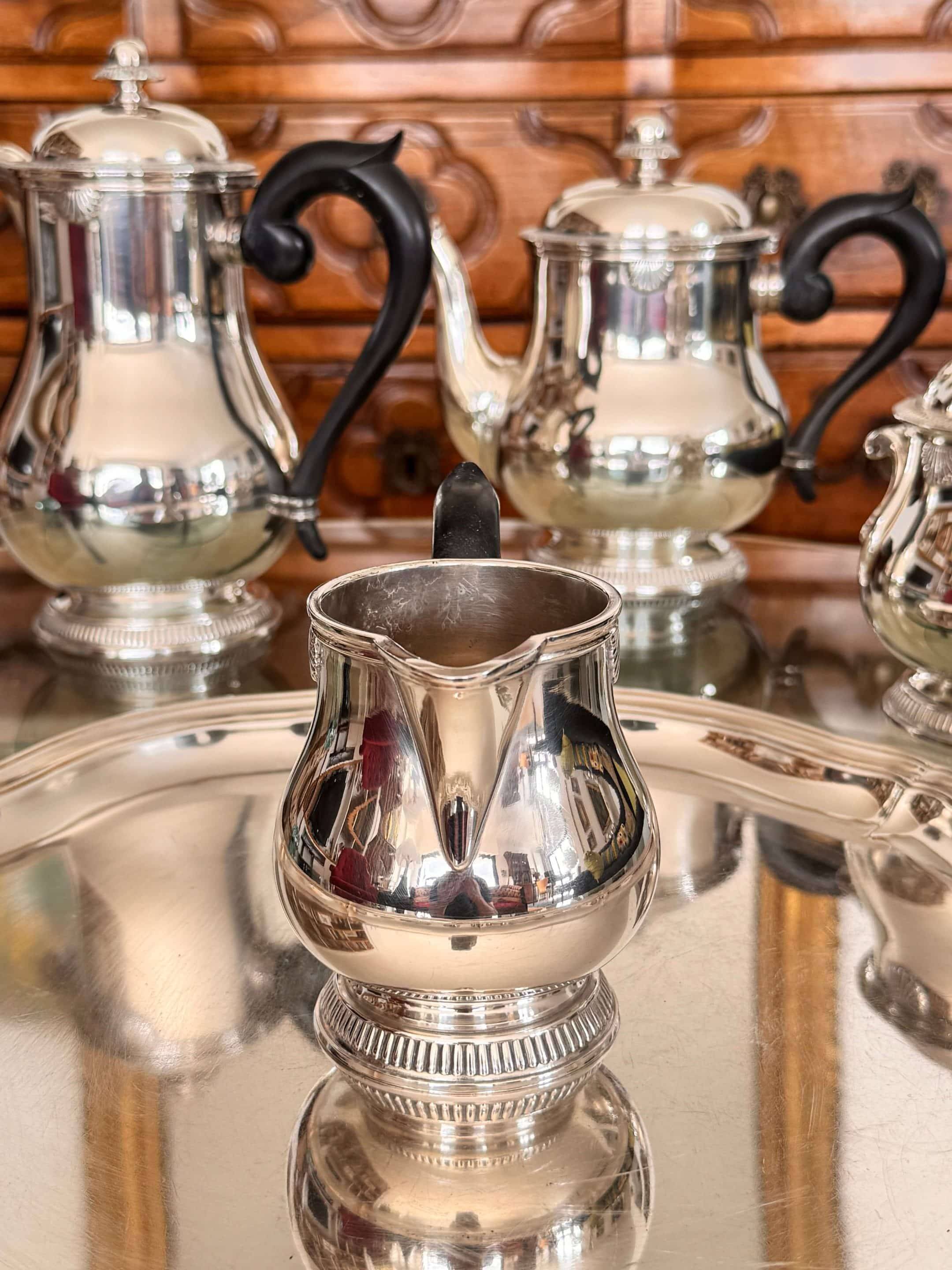 Antique Ercuis tea and coffee set from the 1960s