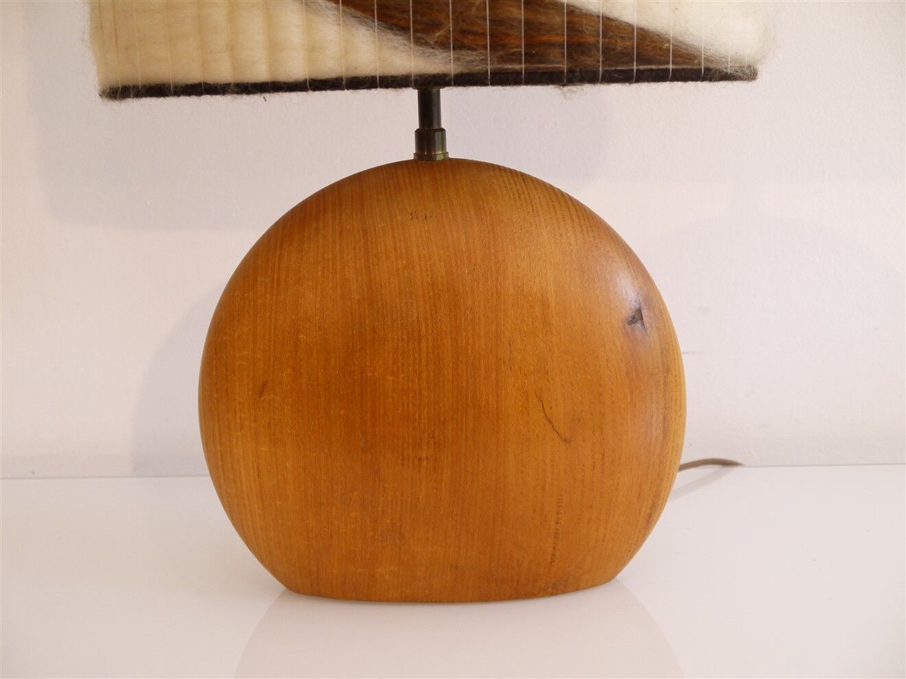 Vintage wooden lamp 1960