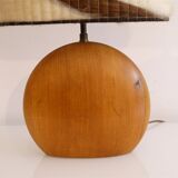 Vintage wooden lamp 1960