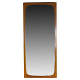 Scandinavian Teak Wall Mirror, Denmark 1960s
