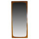 Scandinavian Teak Wall Mirror, Denmark 1960s
