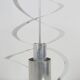 Kinetic Spiral Light Sculpture by Werner Epstein, 1972