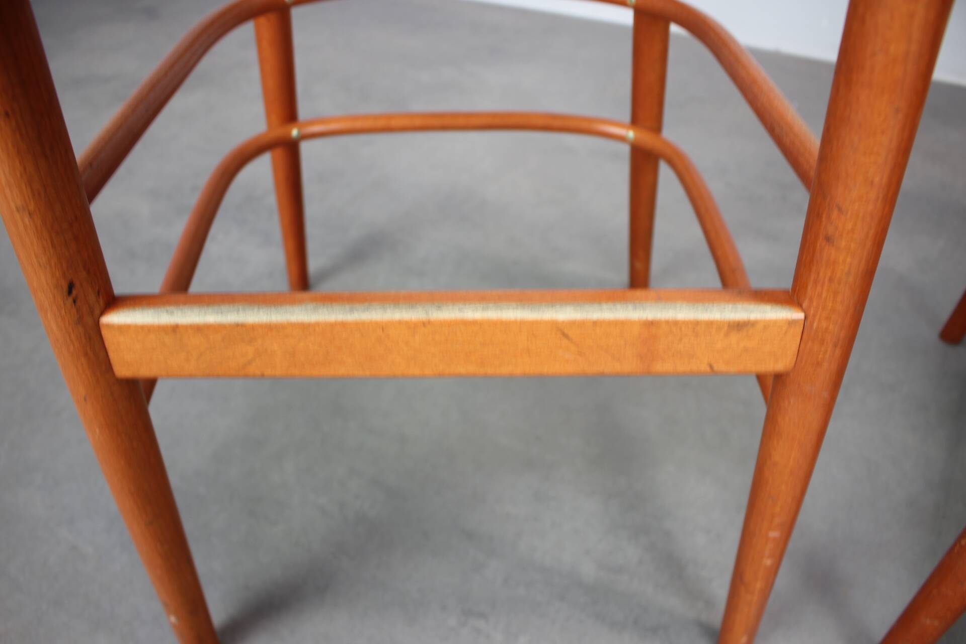 Set of 3 TON bentwood bar stools, Czech Republic, circa 1990.