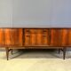 Vintage Scandinavian rosewood sideboard, 1960s