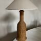 Lamp cabanon Provence in woven wicker basket weavers 1950