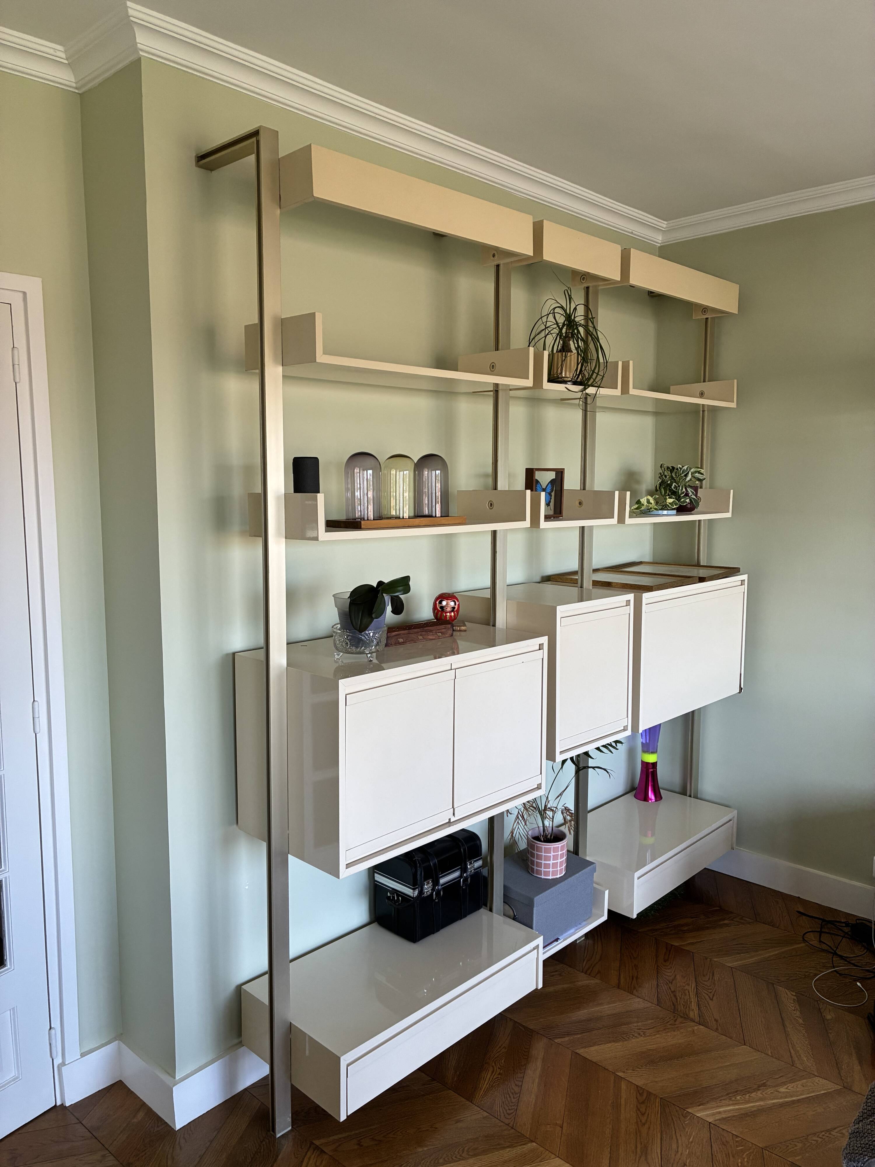 Ligne Roset, complete modular wall unit - Michel Ducaroy