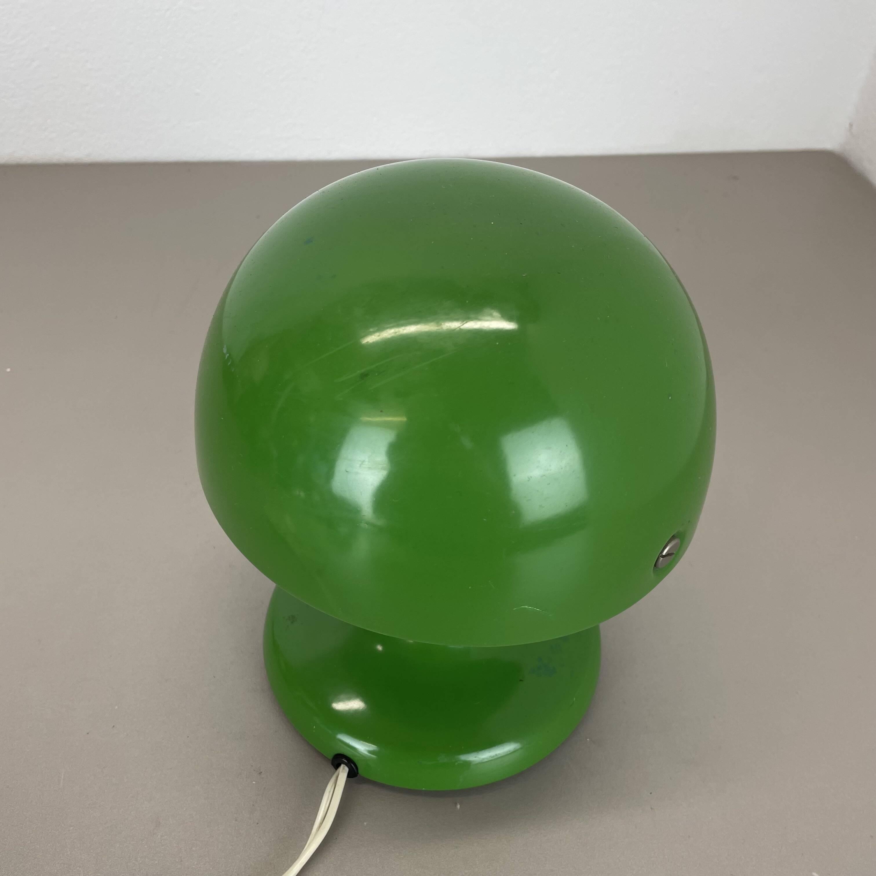 rare green model "Junker" Table Lamp by Afra & Tobia Scarpa for Flos, Italy