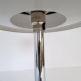 Large Space Age chrome table lamp by Fagerhults, Sweden, 1970s.