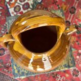 Yellow glazed jug