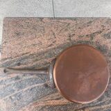 Copper sauté pan signed Émile Duval