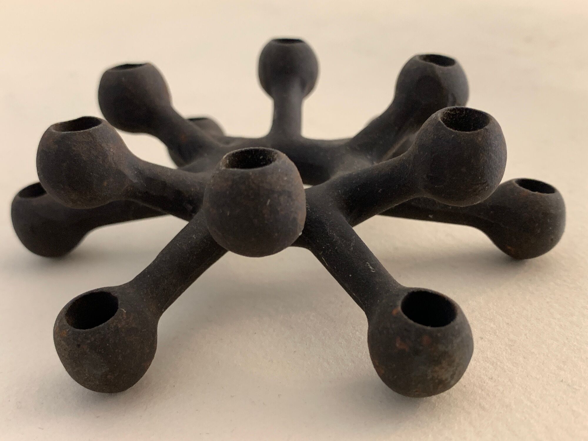 Bougeoir design scandinave Spider Jens H. Quistgaard pour Dansk, 1960