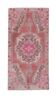 Vintage Turkish rug from Oushak, hand-woven 119x231 cm