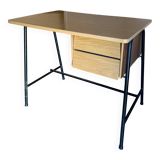 Brown Formica desk