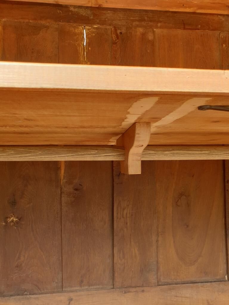 Wardrobe in oak XVIIIth