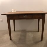 Old table, small office