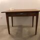 Old table, small office