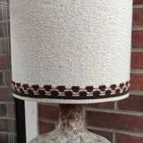 Vintage stein keramik west germany ceramic table lamp/1960s