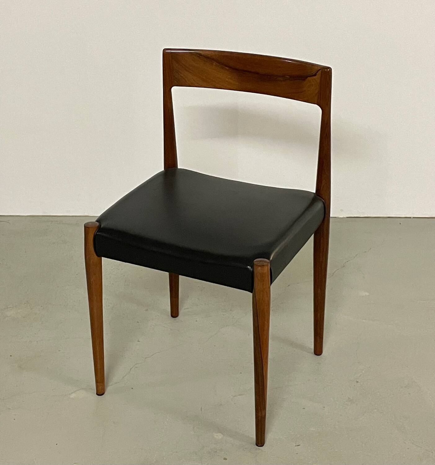 4x palisander dining chairs by Morgens Kold 1950s