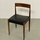 4x palisander dining chairs by Morgens Kold 1950s