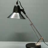 Vintage articulated black architect lamp Luminor ~ 70s ~ France