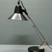 Vintage articulated black architect lamp Luminor ~ 70s ~ France